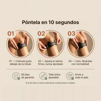 Banda para dolor de rodilla