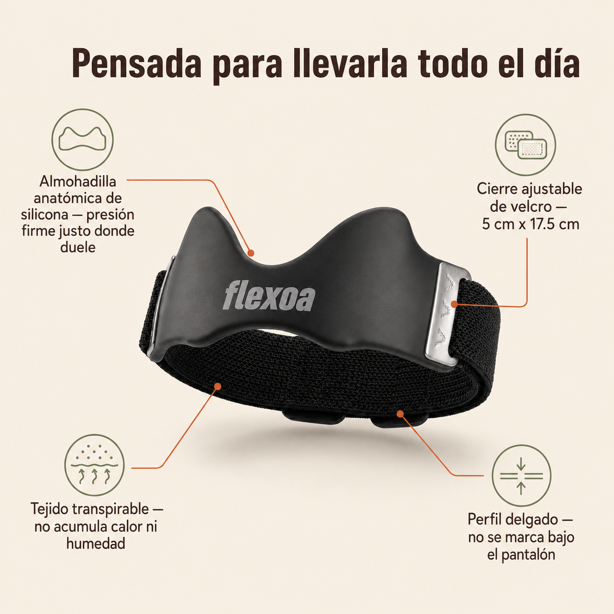 Banda para dolor de rodilla