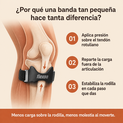Banda para dolor de rodilla